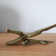 Crocodile brass nutcracker