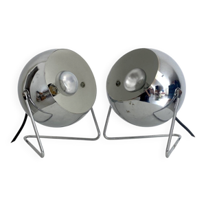 Paire de lampes Eyeball