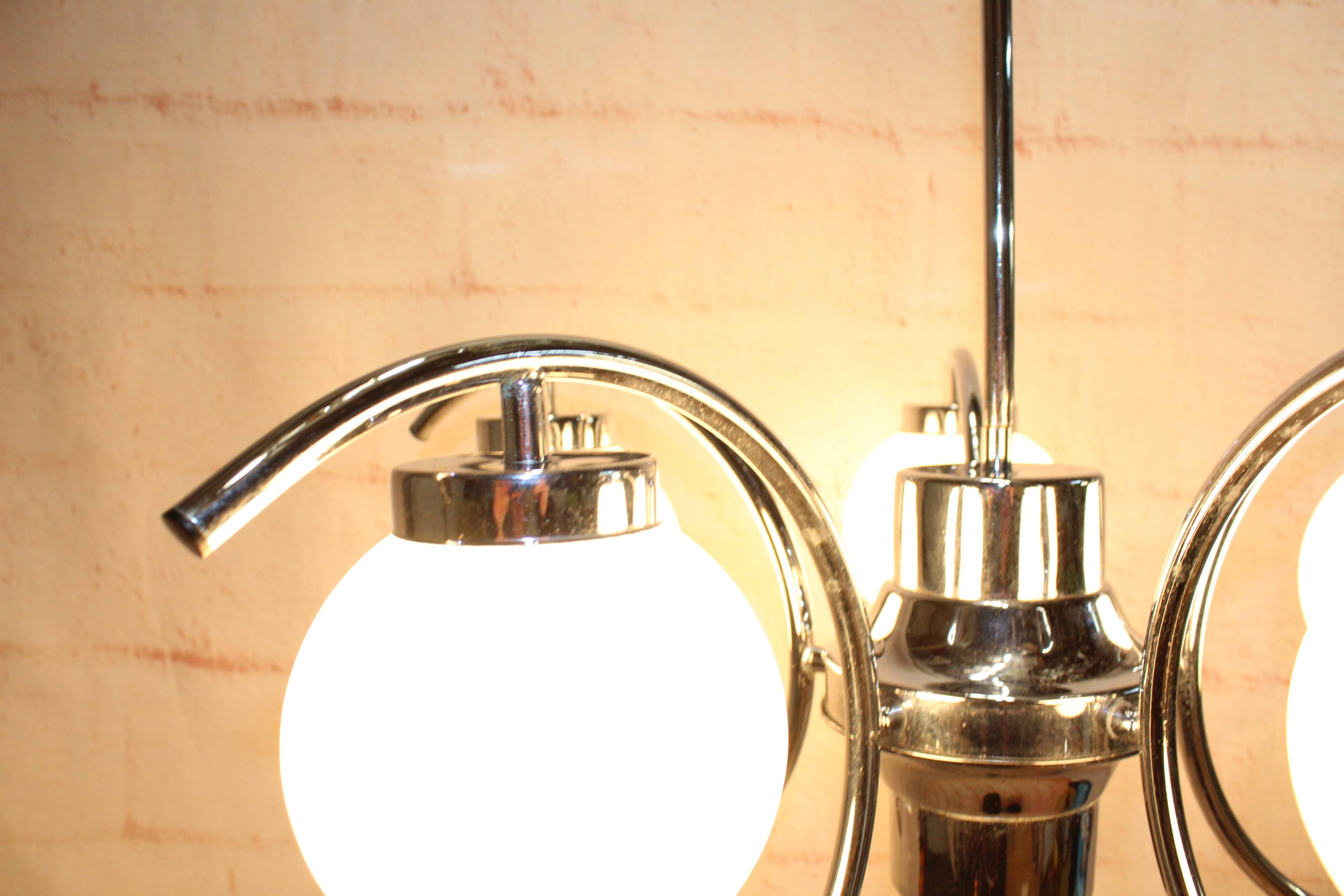 vintage chandelier design 70 space age