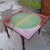 Mahogany games table