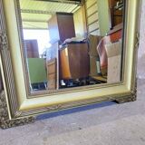 Old gold mirror