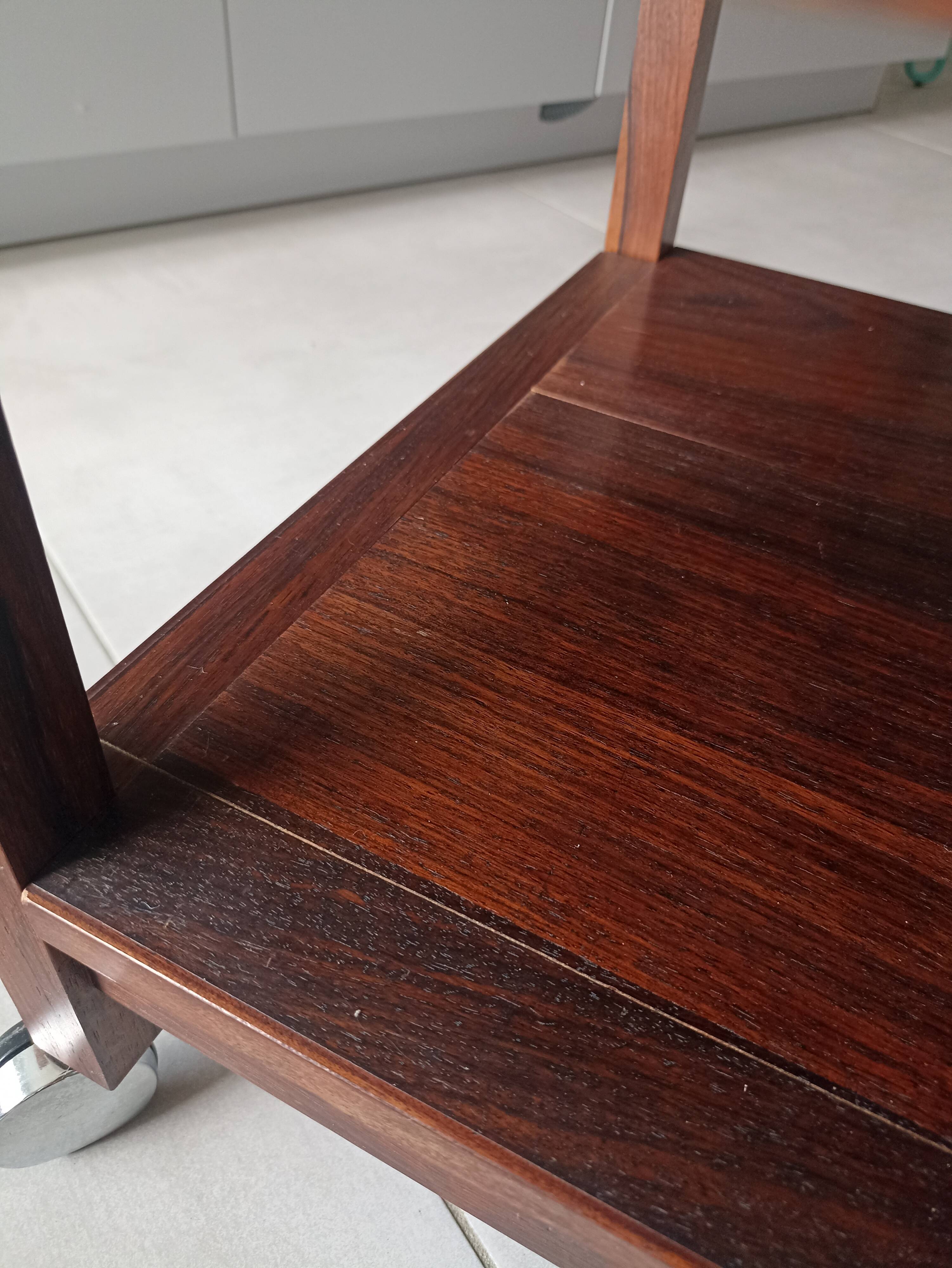 Bruksbo coffee table on casters