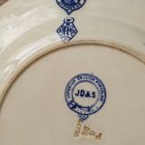 Old earthenware plate