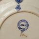 Old earthenware plate