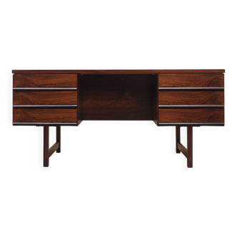 Rosewood desk, Danish design, 1970s, production: Denmark