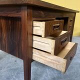 Danish mid - century rosewood desk 1960s