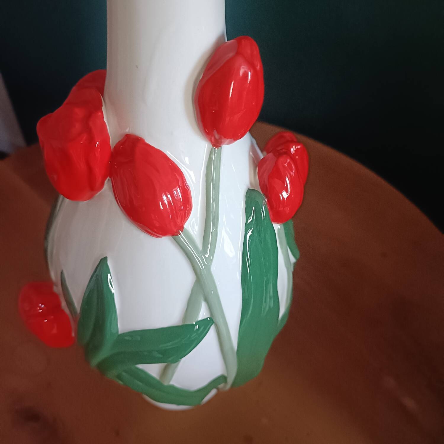 Vintage Dutch tulip vase