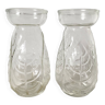 Pair of hydroculture vases from the 1950s