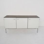 Pierre Guariche for Meurop credenza in vinyl, France 1960's