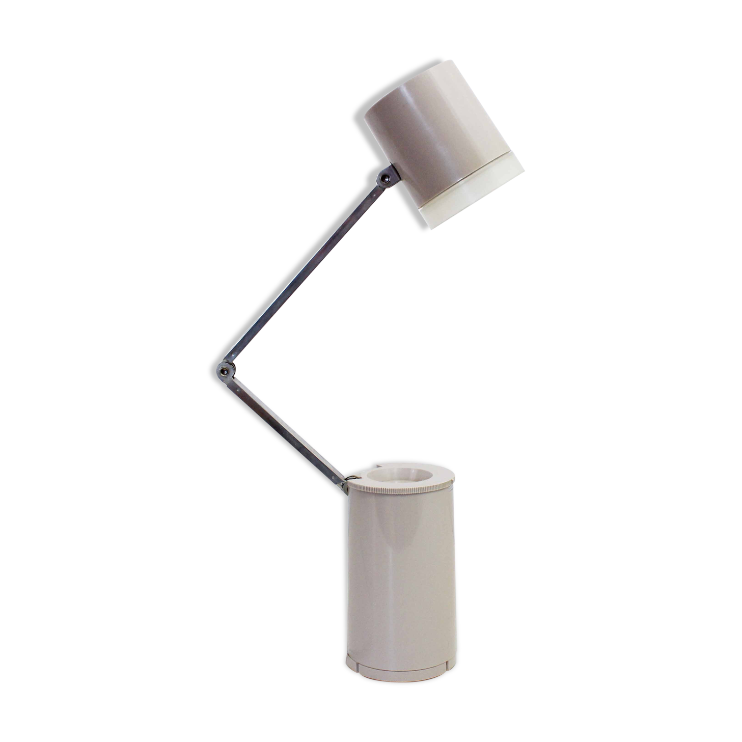 Vintage articulated bedside lamp