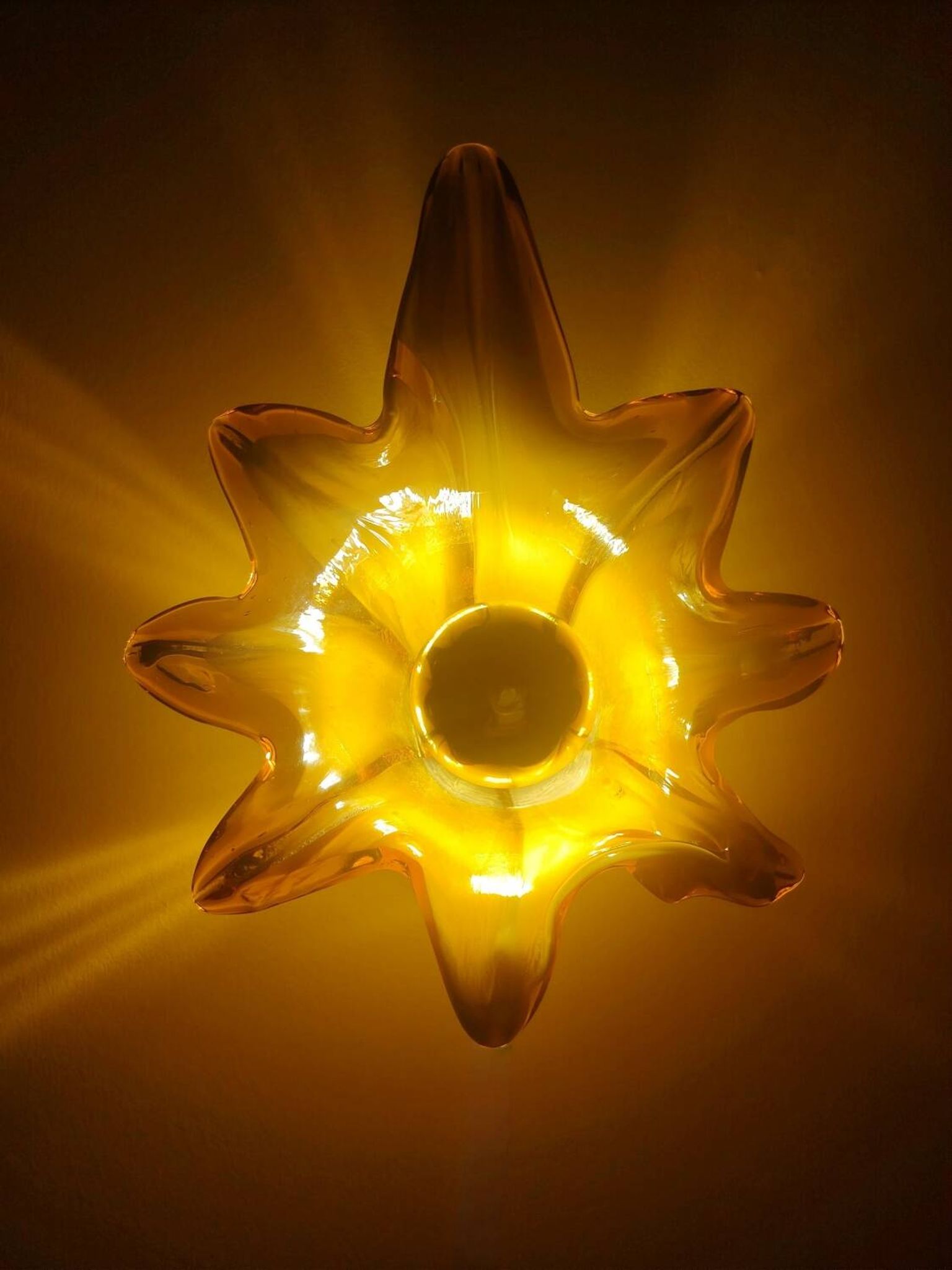 Murano vintage wall light