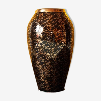 Black and gold vase Chodzież