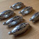 6 metal turtle knife rests, Silea