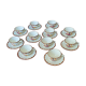 11 cups and teacups and sub-cups Longchamp model Agen