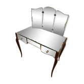 Glass-covered dressing table