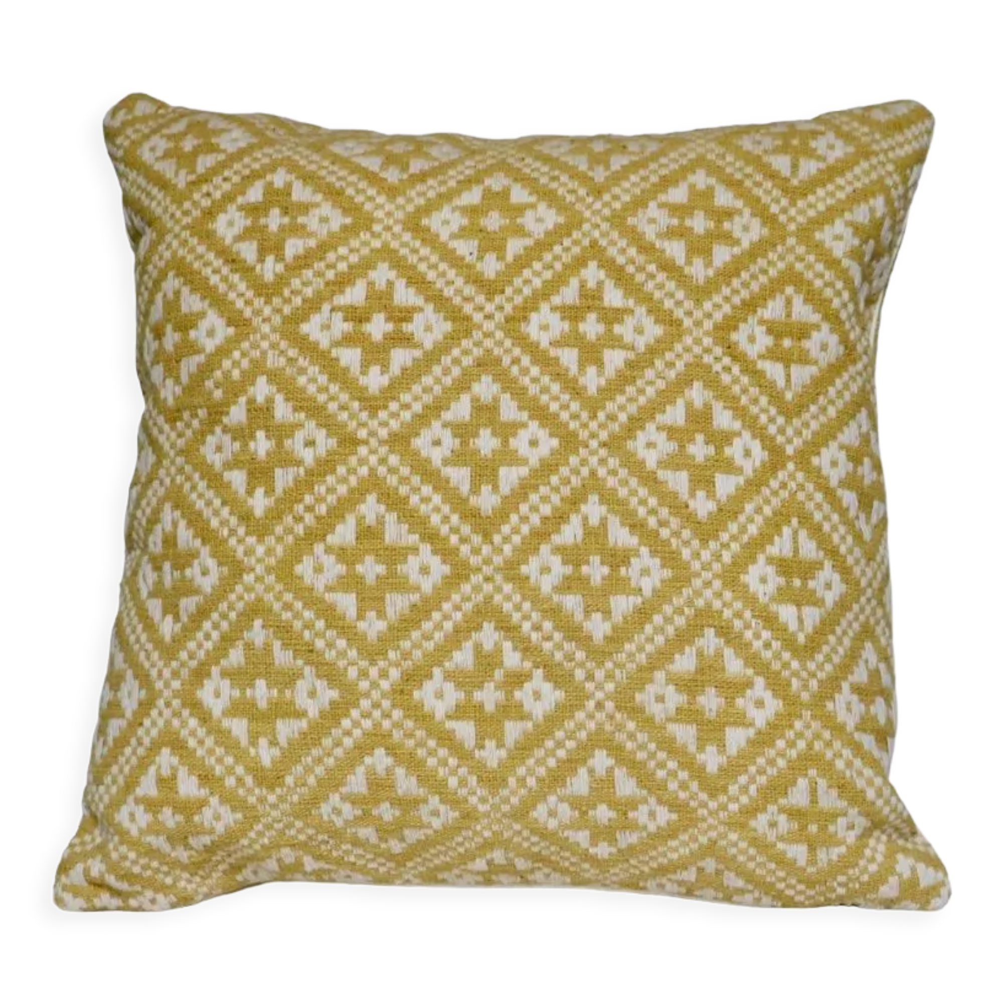 Yellow green Dokmai cushion