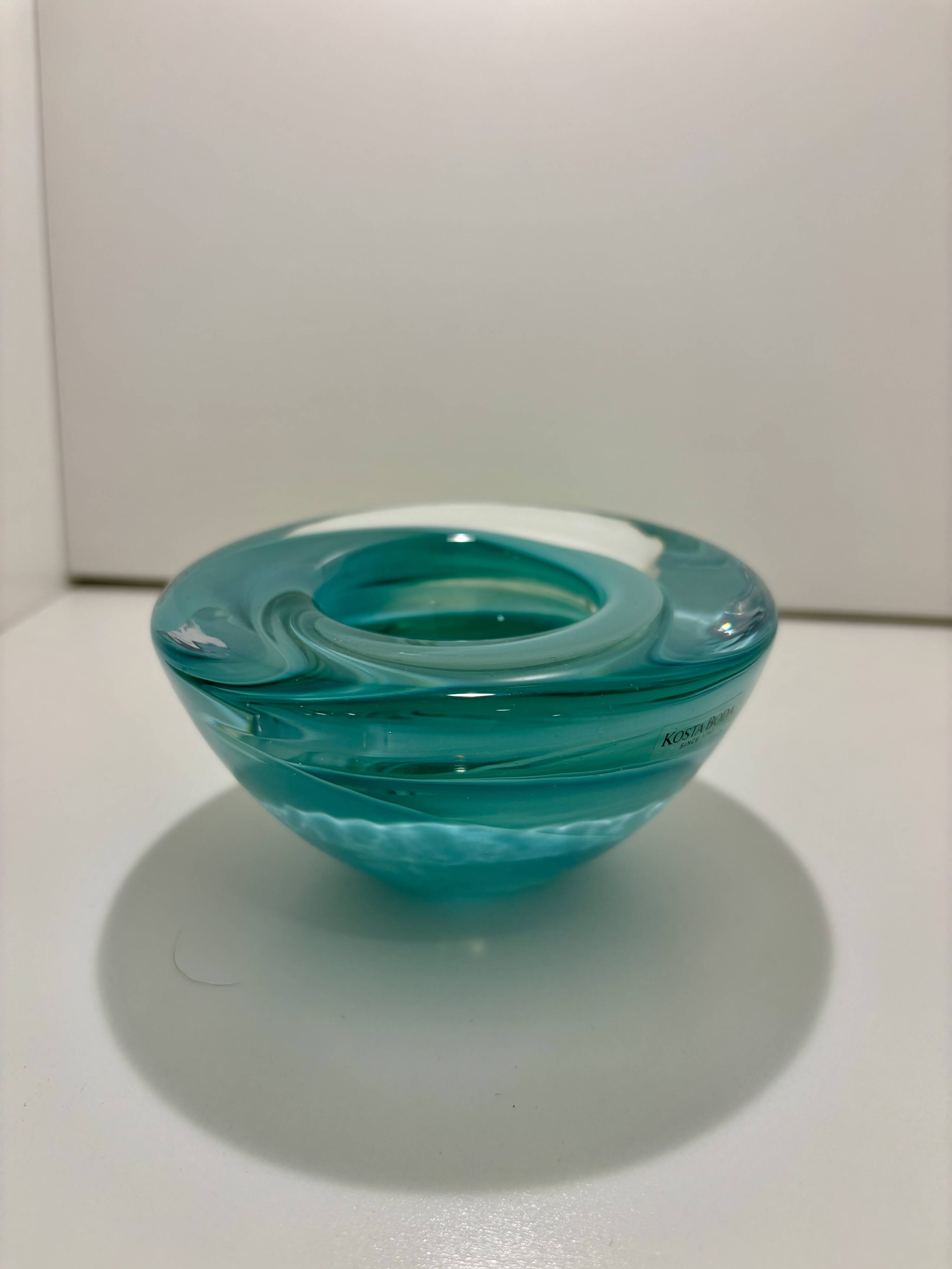 Atoll Bowl by Anna Ehrner for Kosta Boda, 1980s