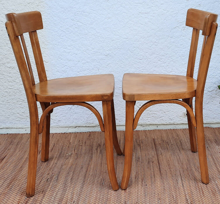 Set of Baumann bistro chairs