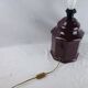 Vintage Black Ceramic Table Lamp Retro Chic
