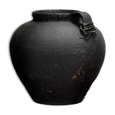 Antique earthenware pot from Moldova, circa 1850