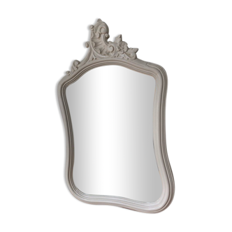 Old beveled mirror