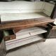 Large two-part oak buffet from the Regency period