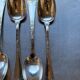 12 mocha spoons , solid silver, Émile Puiforcat