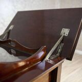 English Mahogany Side Table with Hidden Tray, 1880