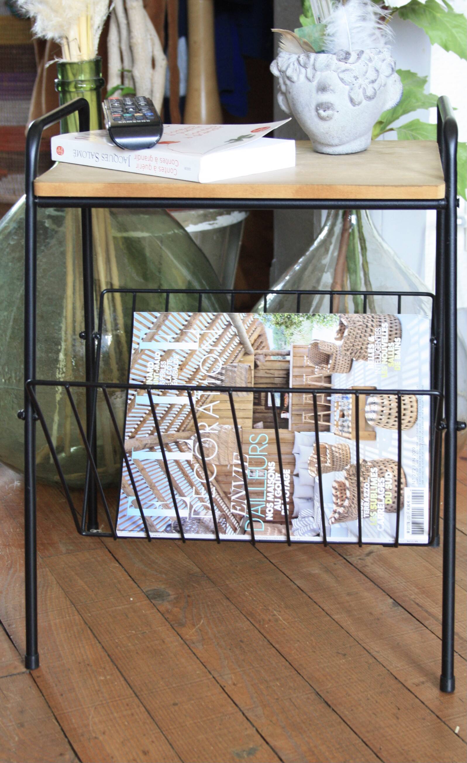 Magazine rack - side table