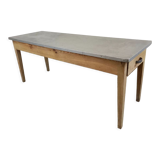 Bistro table zinc tray 185 cm