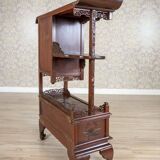 Antique Japanese Cabinet in Exotic Wood