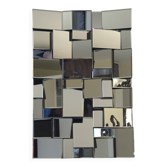 Faceted mirror