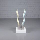 Table prototype Le Strutture Tremano par Ettore Sottsass pour Belux