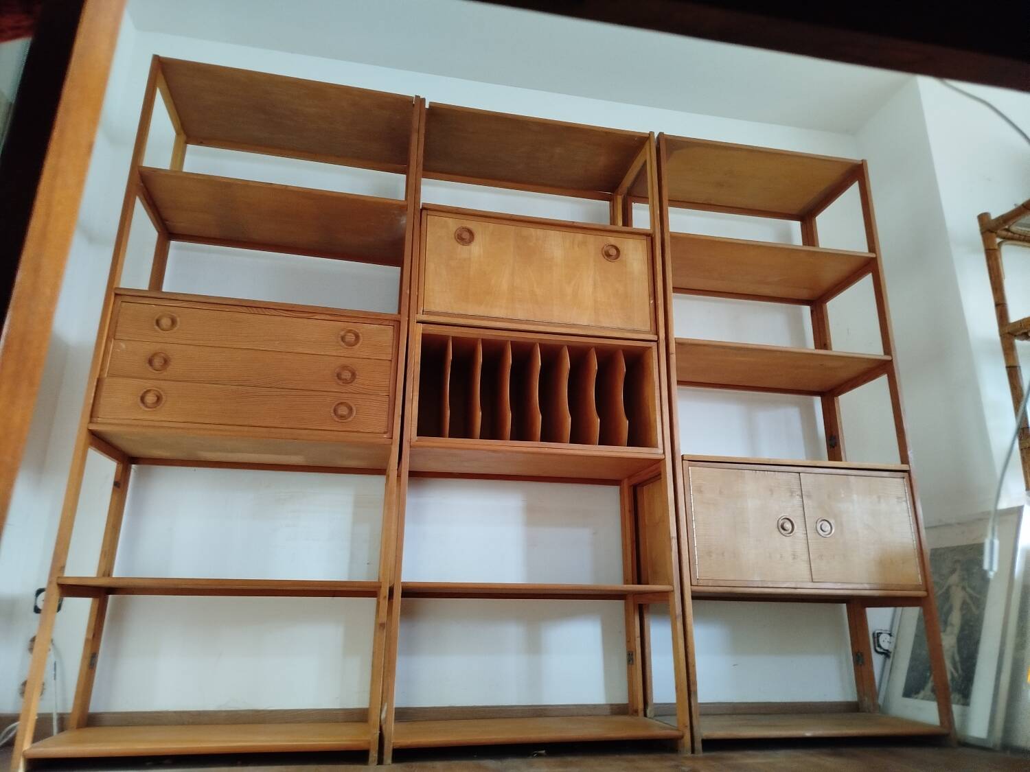 Vintage modular shelf, 1970s