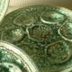 ceramic oyster plates France mousse model