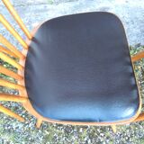 Series of 6 chairs bistrot menuet