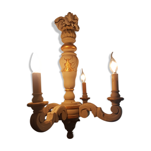 lustre en bois