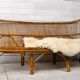 Banquette en rotin