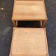 Tables in vintage pitchpin