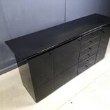 Vintage Italian Gloss sideboard, 1970s