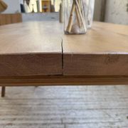 Table de ferme extensible en chêne massif
