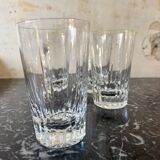 Set of 4 Baccarat Casino model orangeade glasses.
