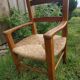 Fauteuil en bois enfant