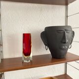 Vintage Murano glass vase 60s