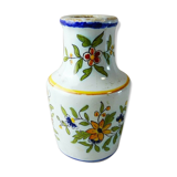 Ancien vase décor fleurs, Foumaintreaux Gabriel