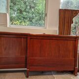 Old boat bed