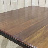 English mahogany table from the 1930s with an extension