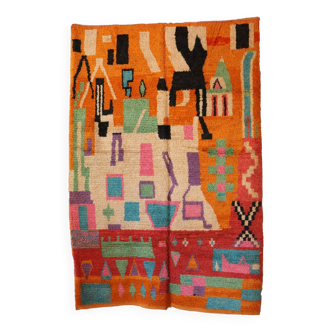 Tapis Berbère Coloré - 316 x 209 cm