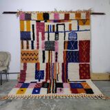 Handmade wool Berber rug 300X200 cm