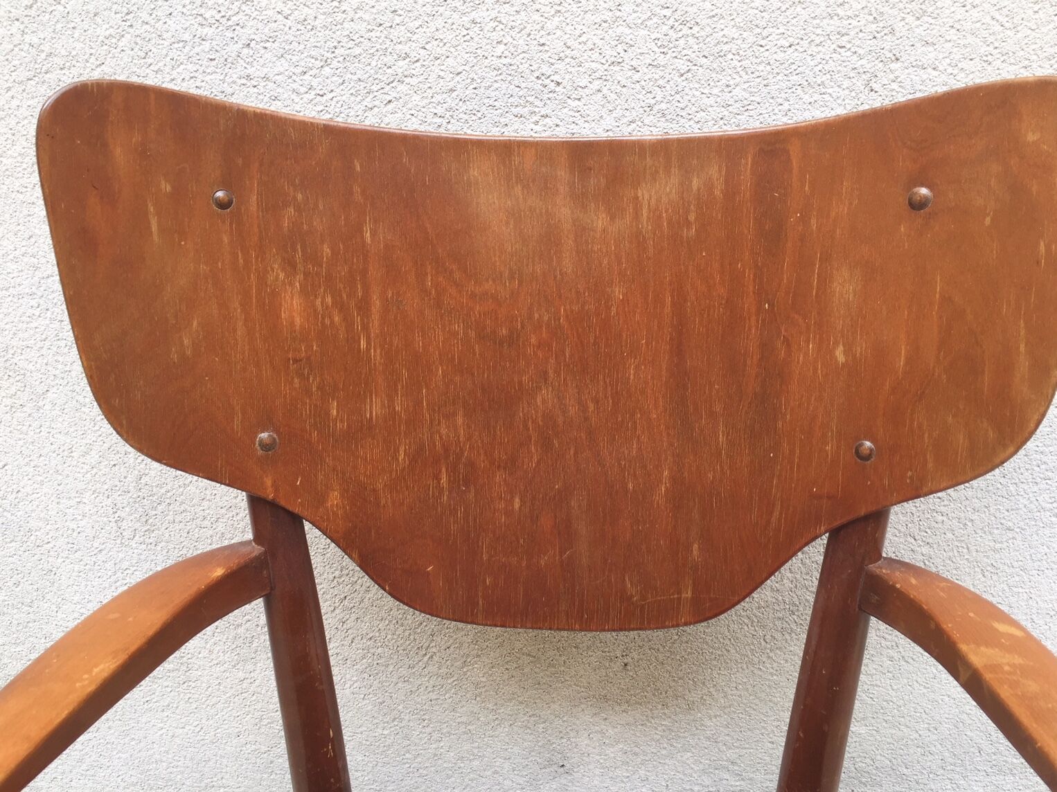 Fritz Hansens beech armchair